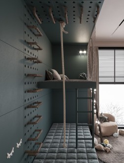 远大·蔚蓝海岸(建设中)现代简约卧室效果图