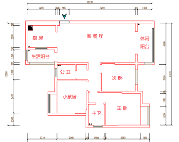 现代轻奢客厅效果图