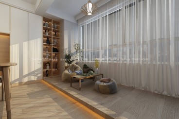 中北·新都心(建设中)日式客厅效果图