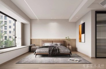 西江苑(二环西路辅路)现代简约卧室效果图