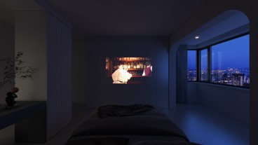 杭州街现代简约卧室效果图