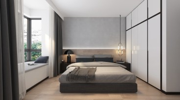 新世纪城法式风格卧室效果图