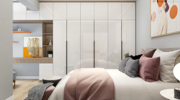 博泰·海畔澜廷现代轻奢卧室效果图