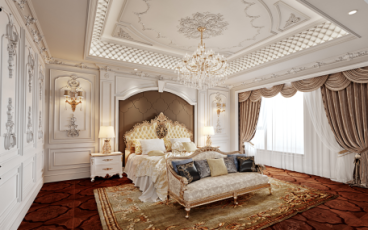 天成景上欧式古典卧室效果图
